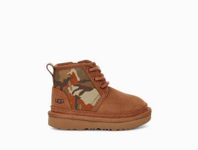 UGG Neumel II Camo Boots for Toddlers - Brown Camo India